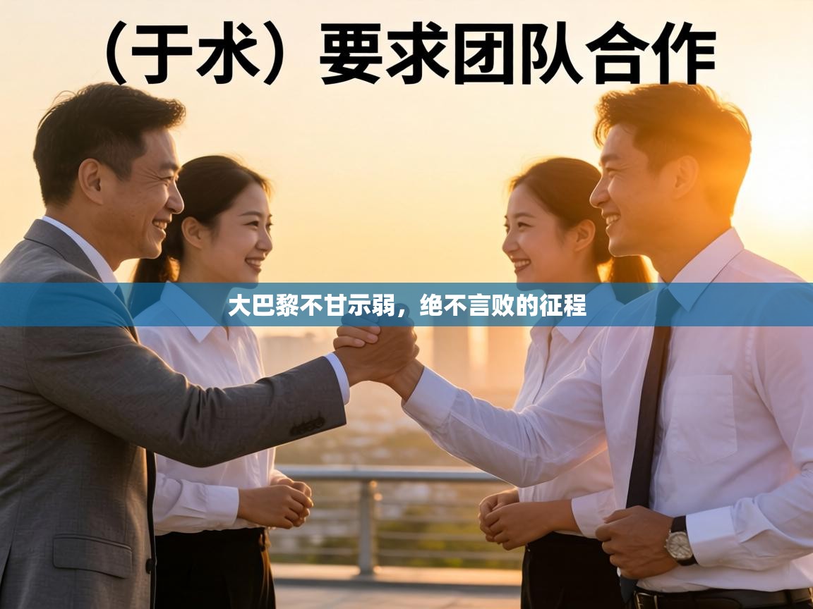 大巴黎不甘示弱，绝不言败的征程  第2张